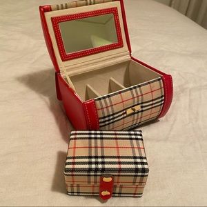 Plaid Jewelry/Keepsake Box/Case